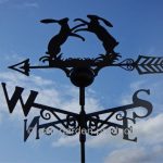 Boxing Hares Weathervane