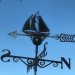Sailing Boat Weathervane
