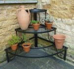 3 Tier Corner Pot Stand - Image 2